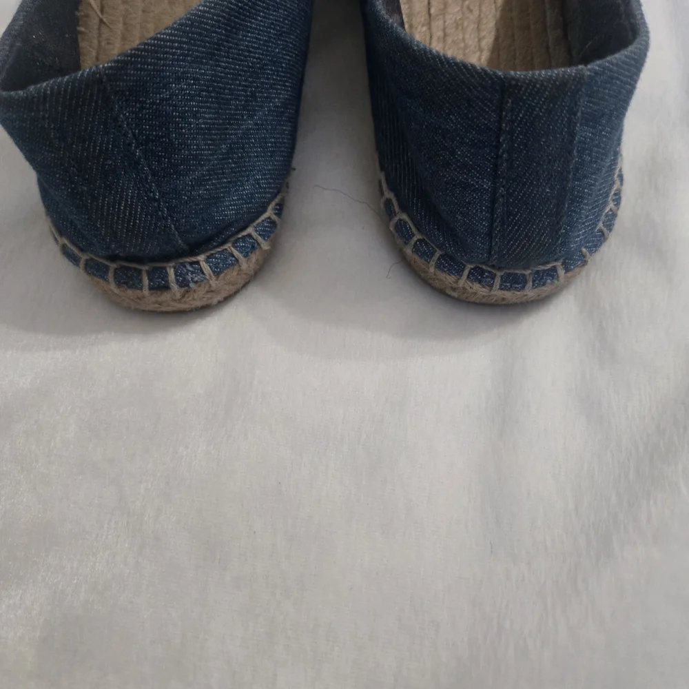 Tory Burch Blue and Black Espadrilles - Picture 5 of 7